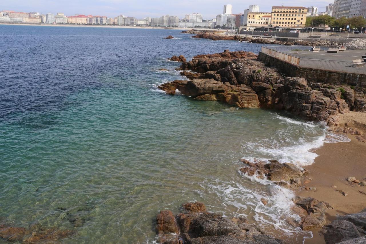 Apartamento Orzan Playa A Coruña Exterior foto